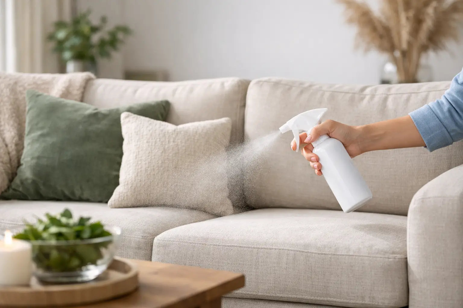 Textielspray voor meubels: fris zonder gedoe